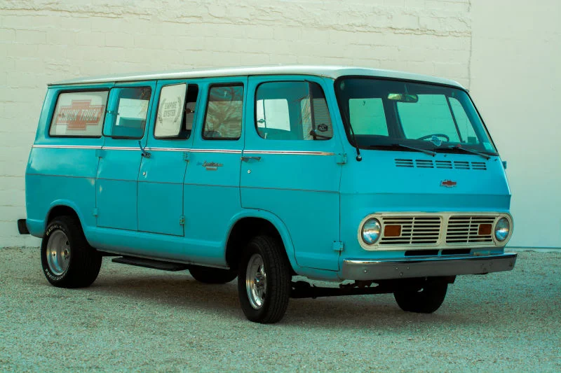WE ATE OYSTERS THAT CAME FROM A 1967 CHEVY VAN