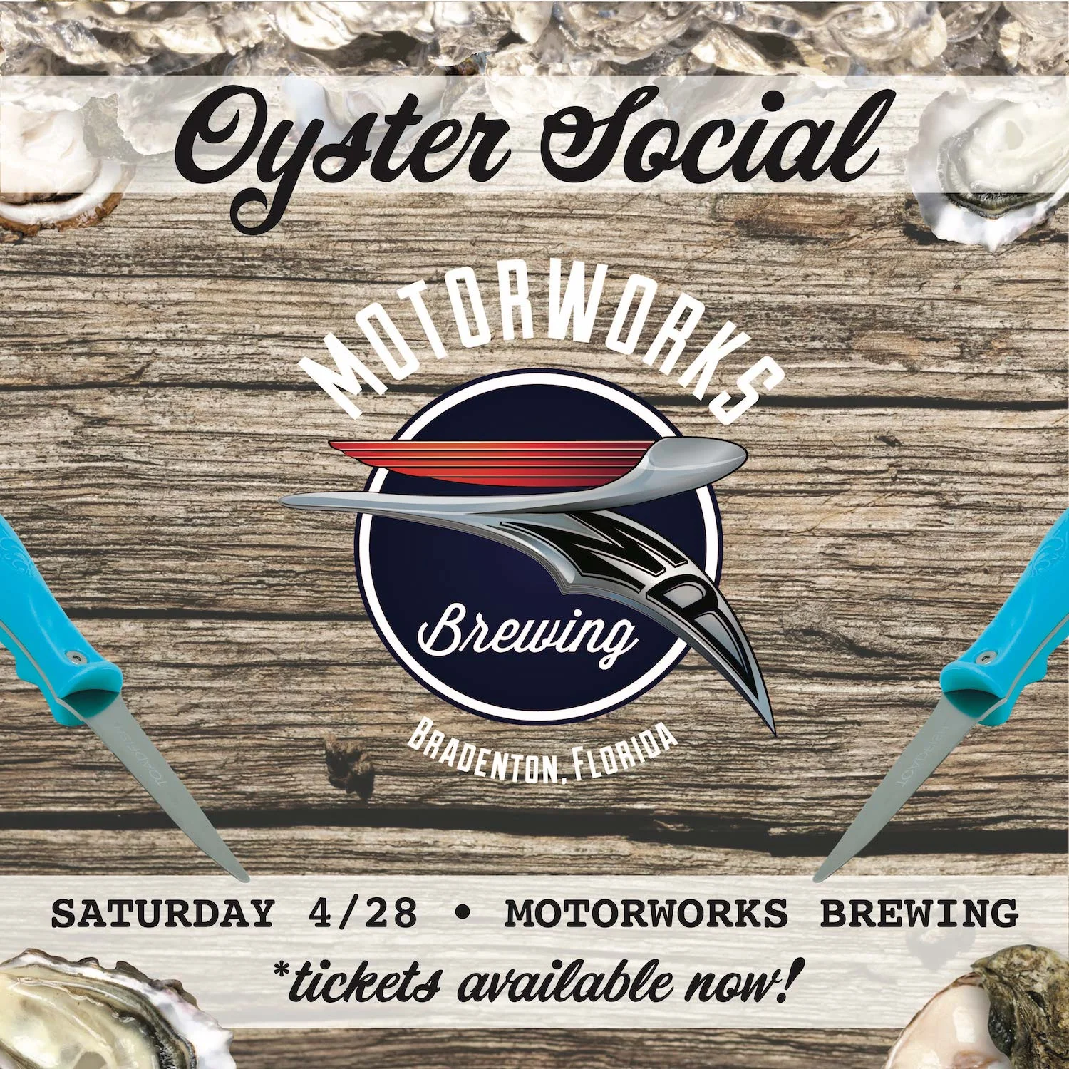 MOTORWORKS OYSTER SOCIAL