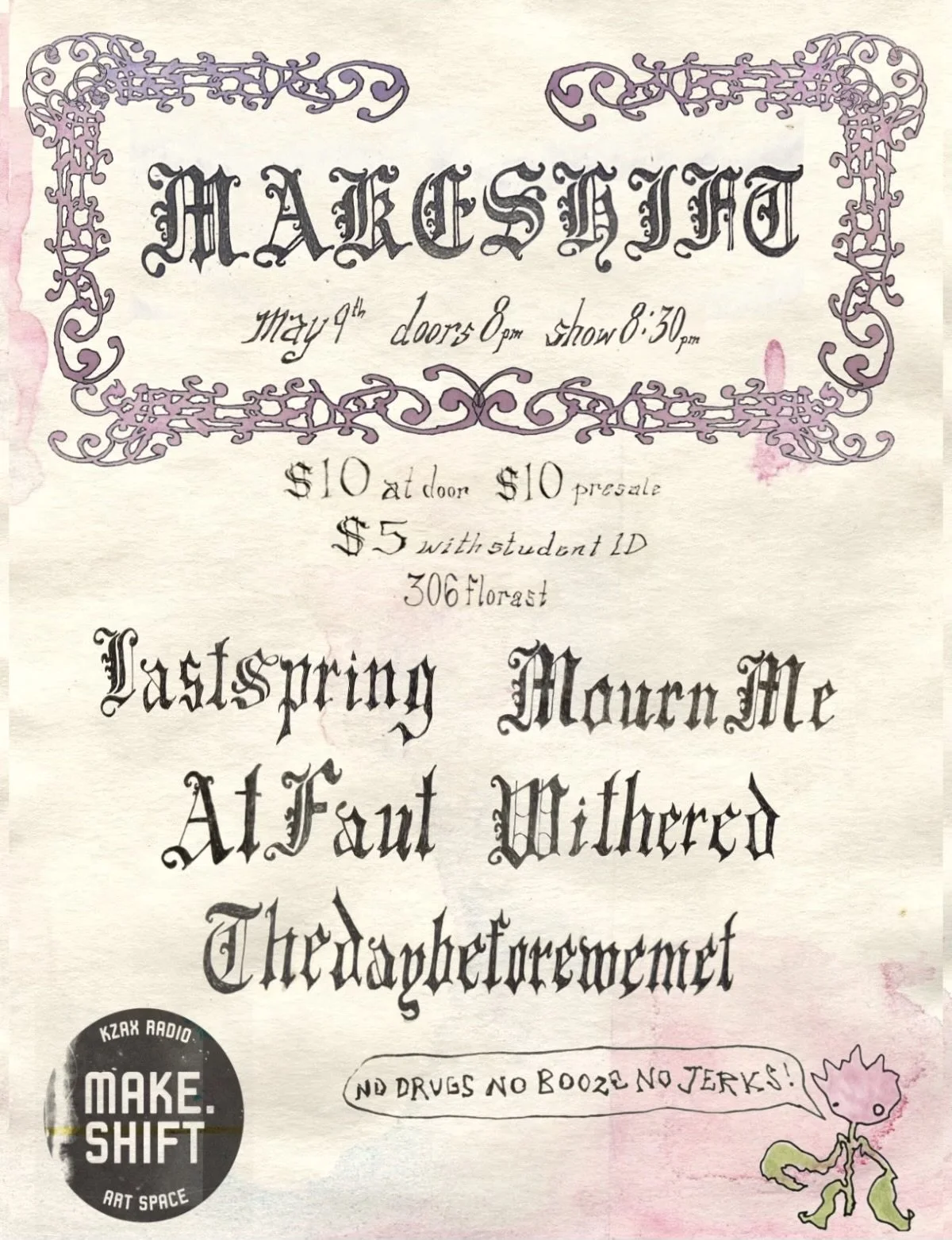 Last Spring -Mourn Me-Withered- At fault -Thedaybeforewemet.