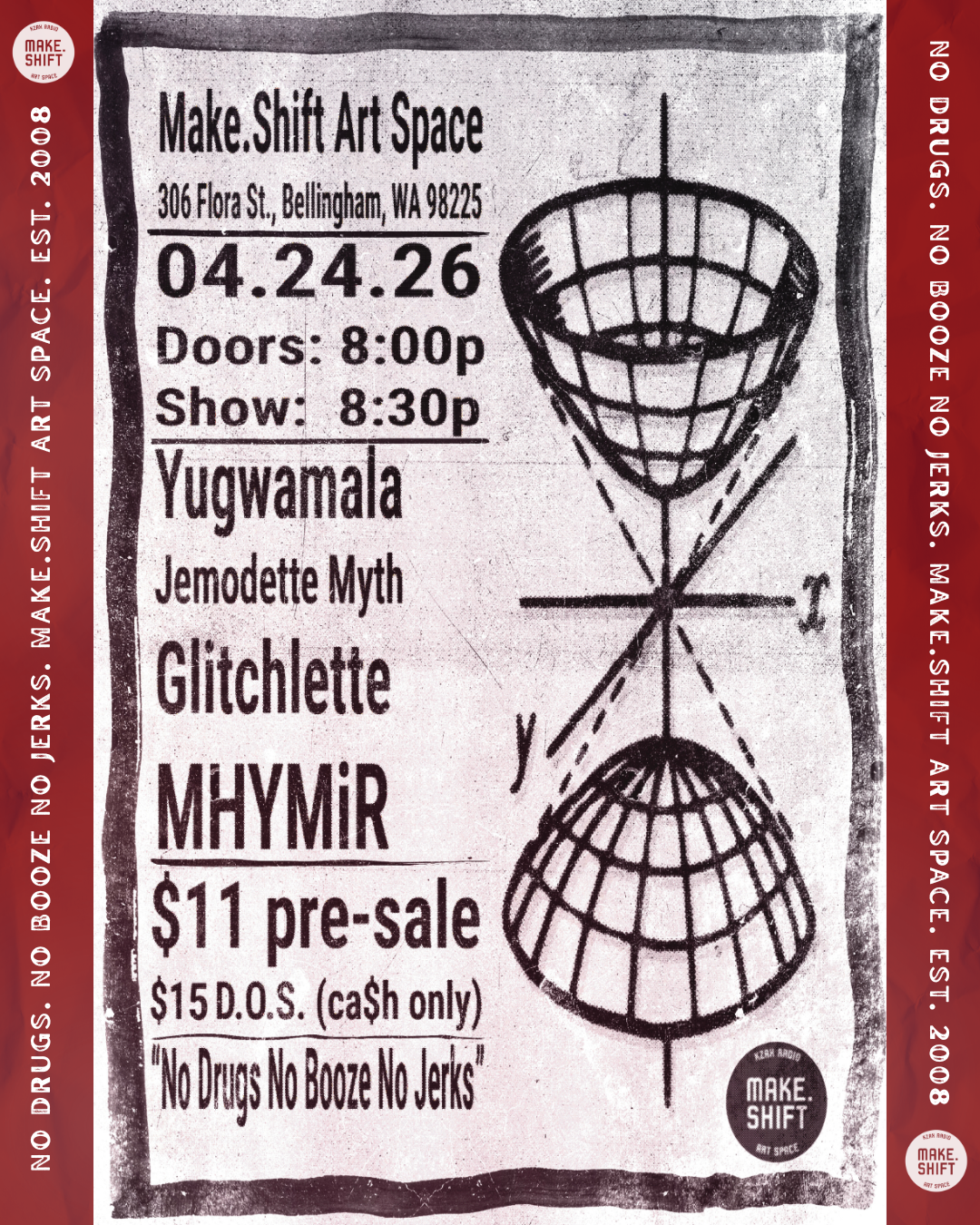 MHYMiR // GLITCHLETTE // JEMODETTE MYTH // YUGWAMALA