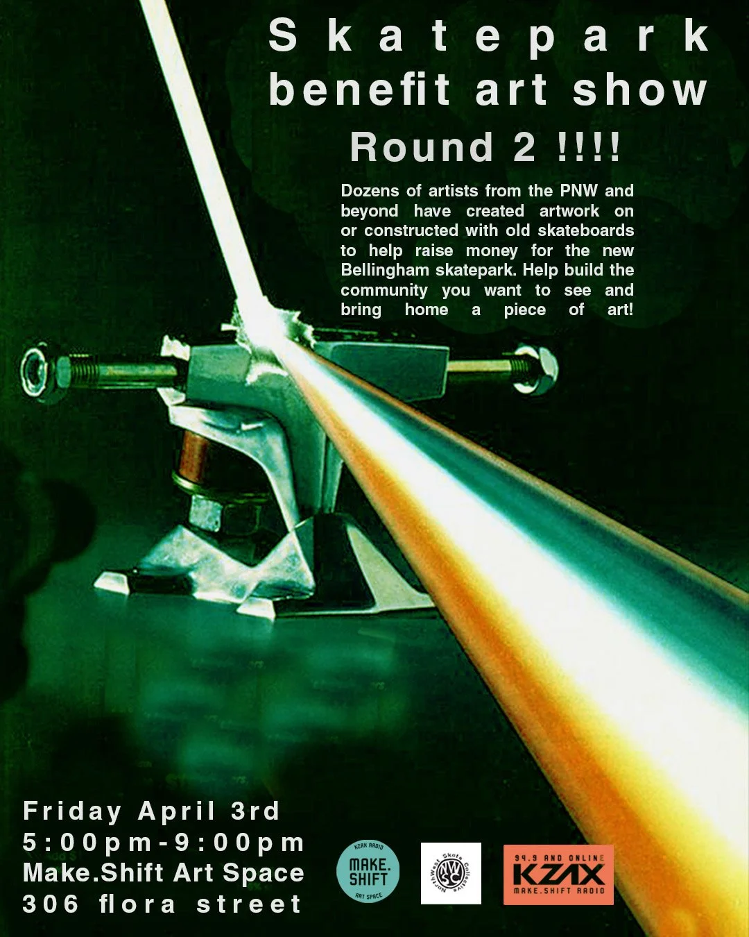 Skate Park Benefit Art Show ROUND 2 