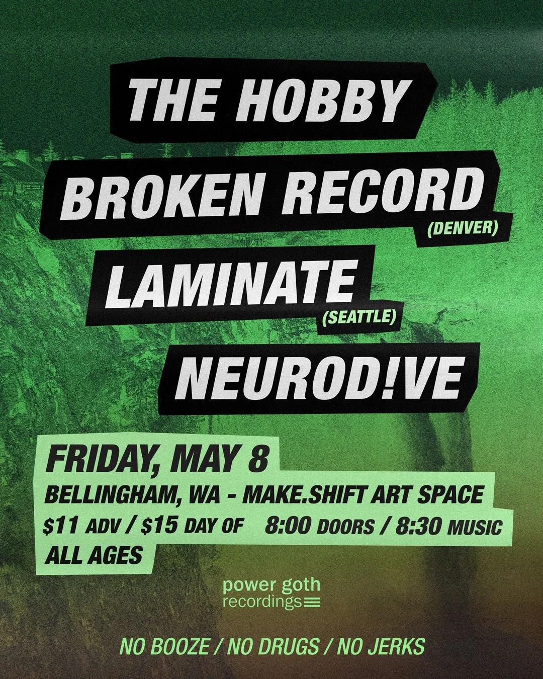 The Hobby//Broken Record//Laminate//Neurod