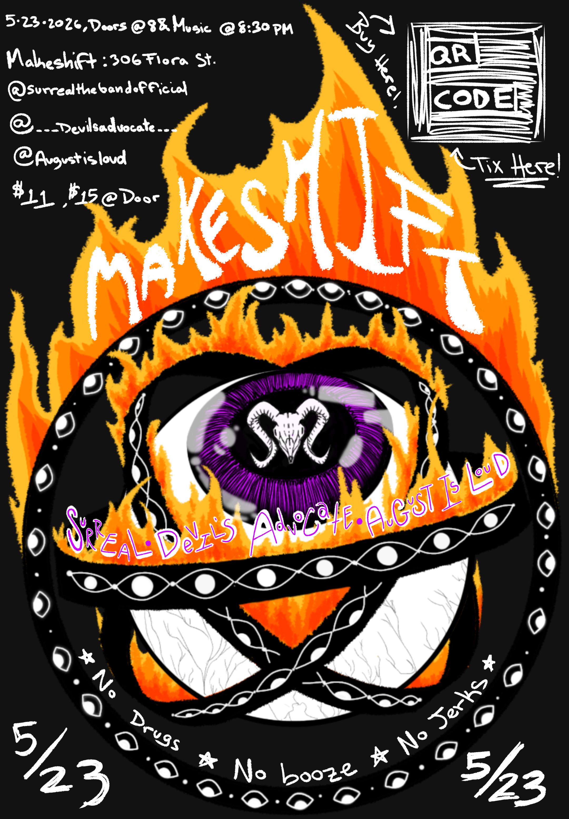 Surreal //August is Loud//Devils Advocate 