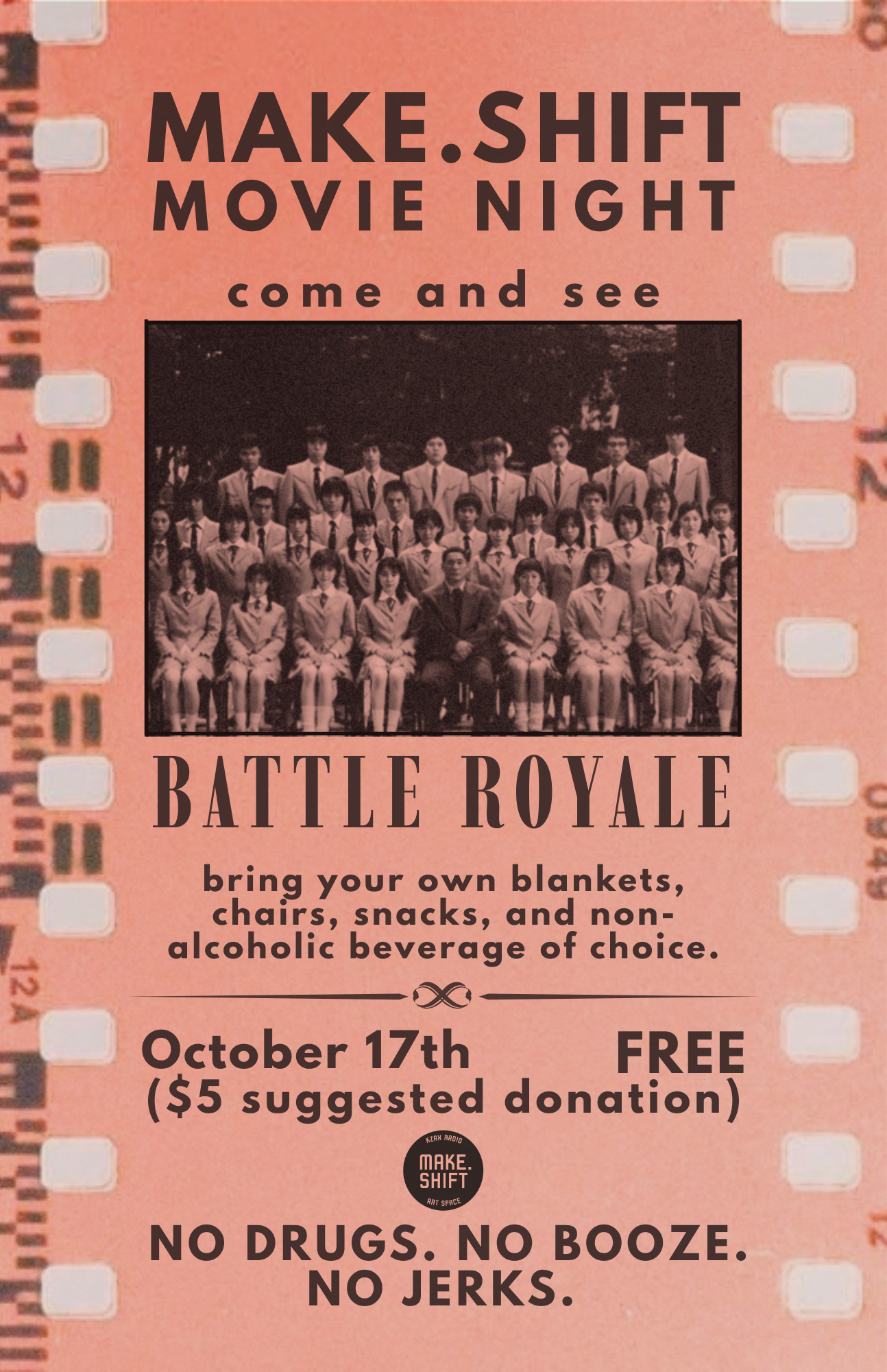 MAKE.SHIFT MOVIE NIGHT: BATTLE ROYALE (2000)