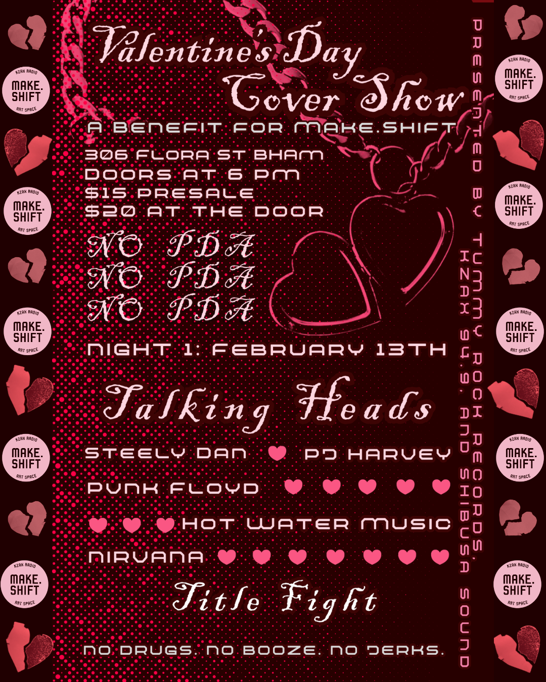 V DAY COVER SHOW NIGHT ONE!