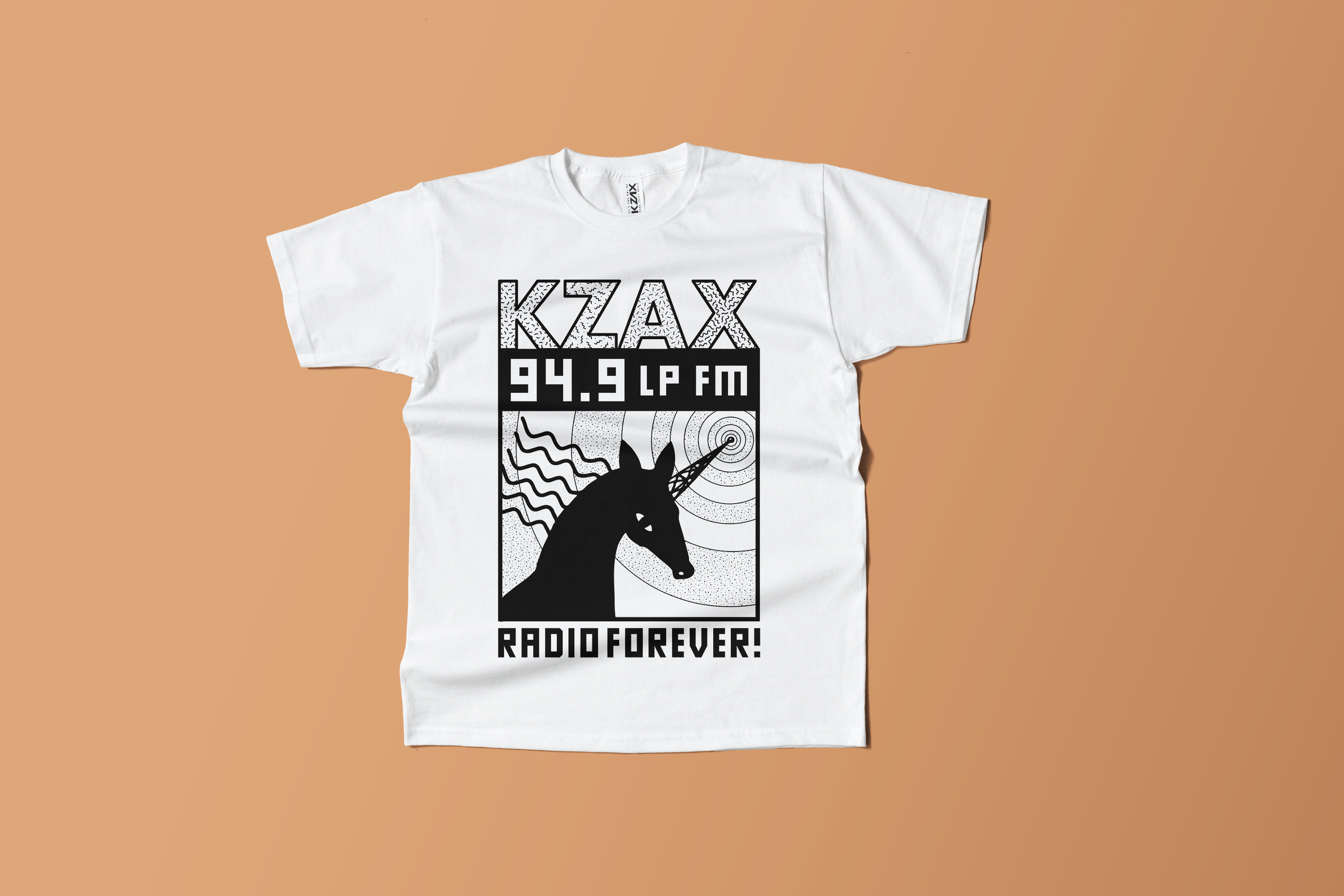 Radio Forever Shirt in White