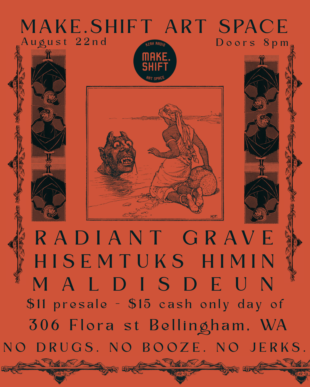RADIANT GRAVE // HISEMTUKS HIMIN // MALDISDEUN