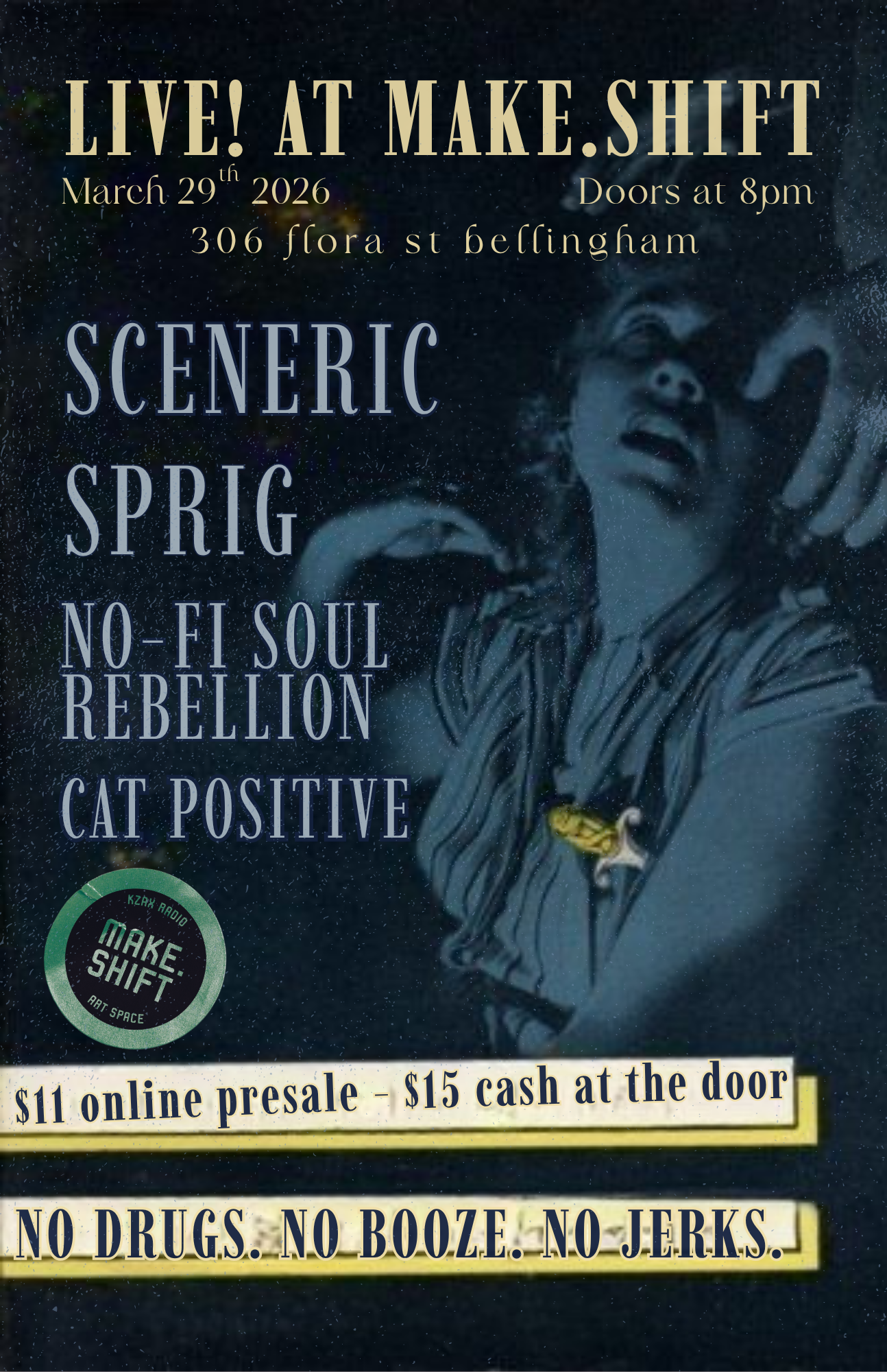 SCENERIC // SPRIG // NO-FI SOUL REBELLION // CAT POSITIVE