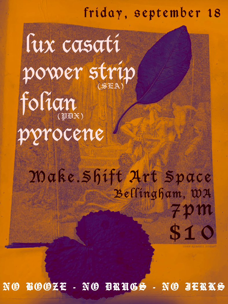LUX CASTAI // POWER STRIP // FOLIAN // PYROCENE