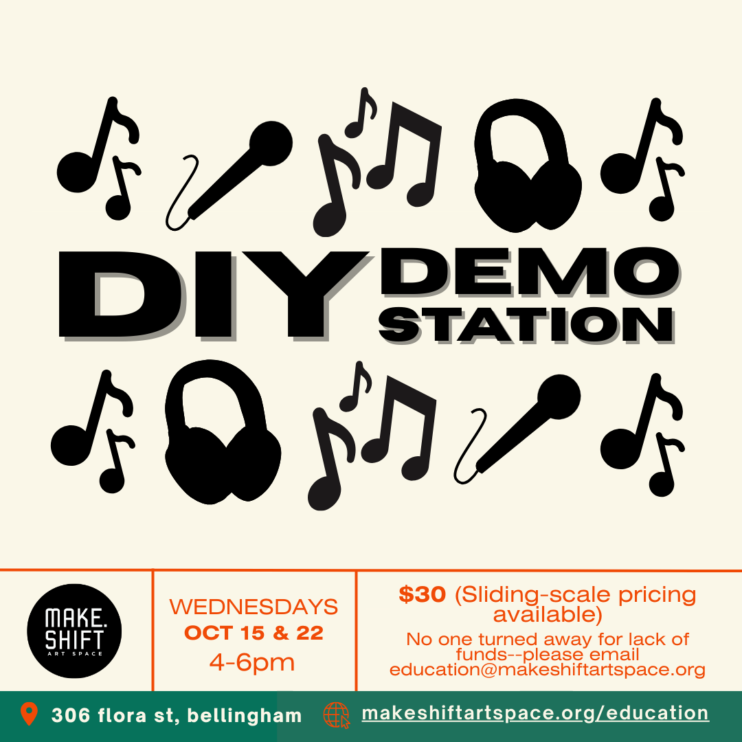 DIY Demo Station Workshops (10/15 & 10/22)