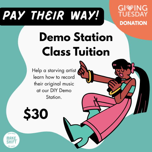 Pay Their Way: Demo Station Class Tuition