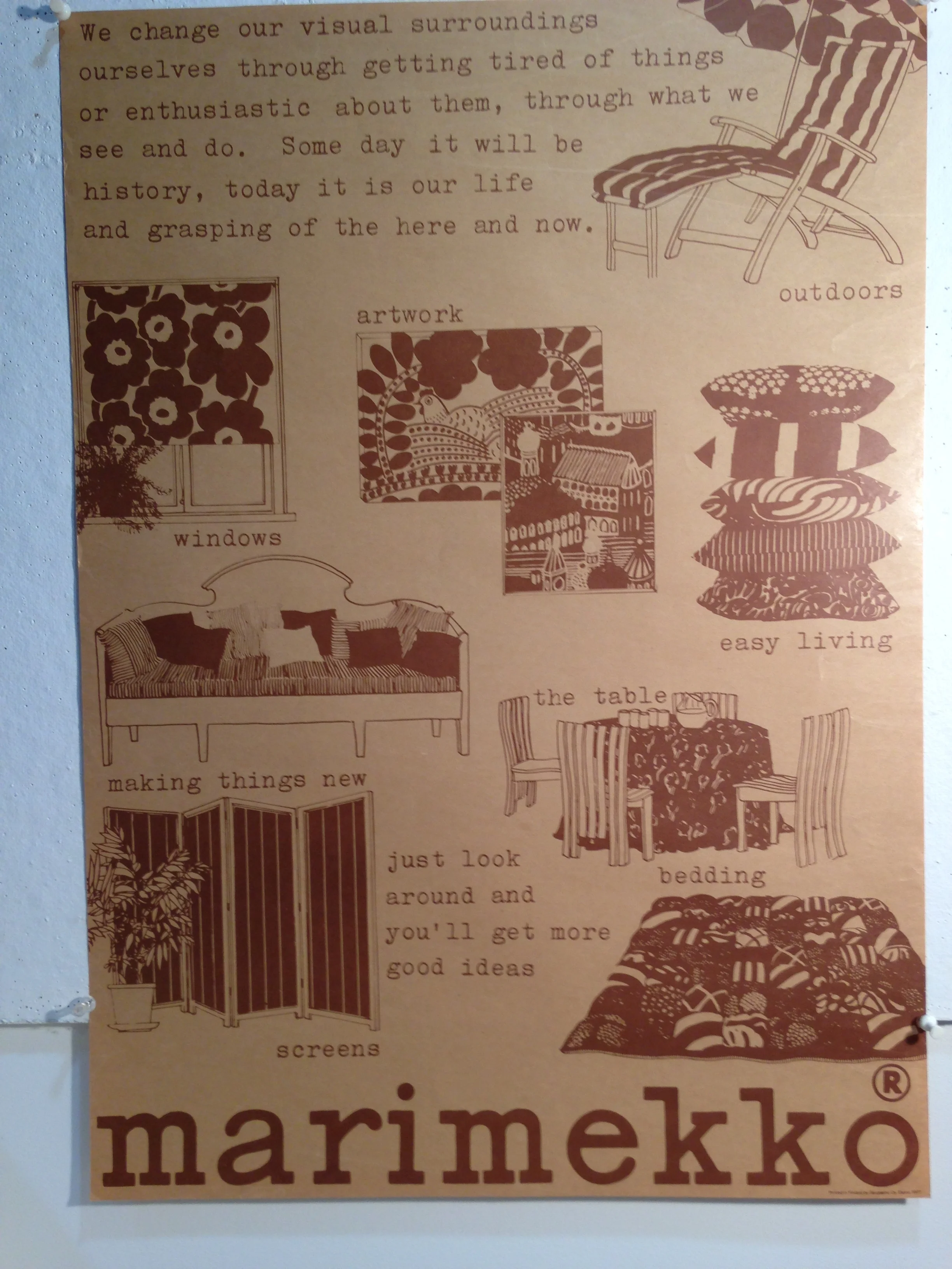Marimekko poster.