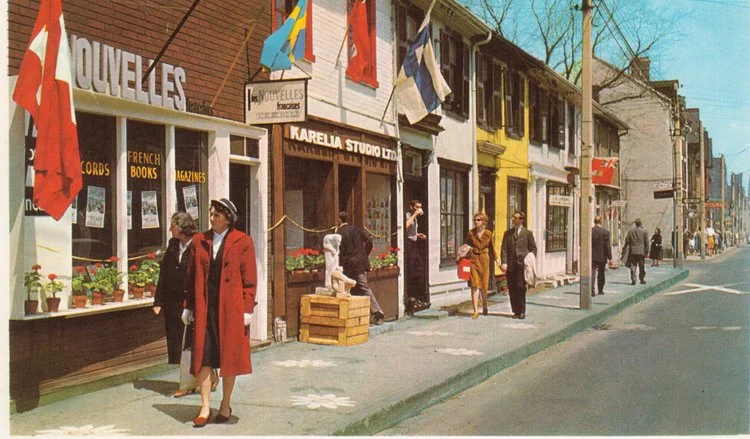 Gerrard Street West Village.   1961......