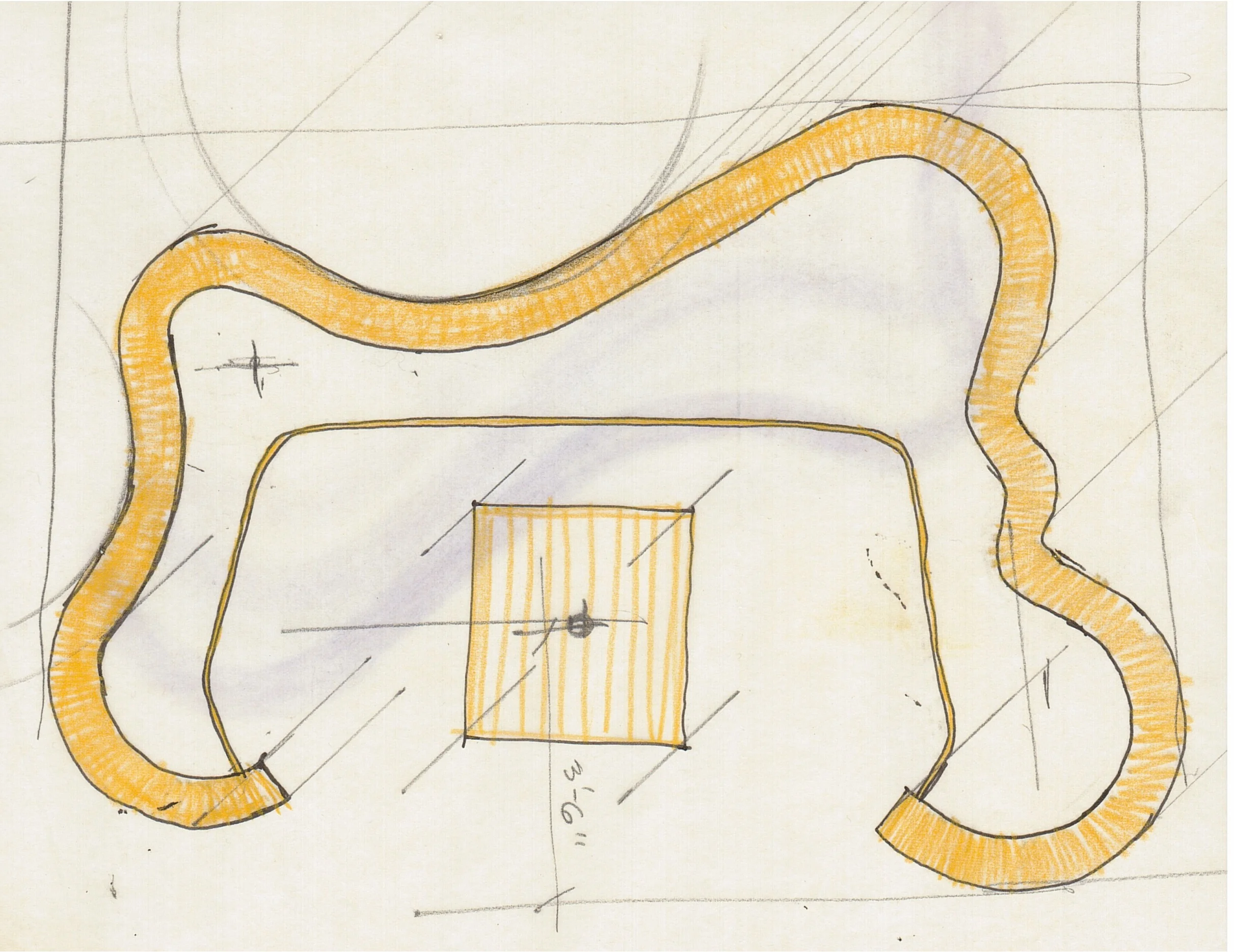 Design development of Reception Desk.