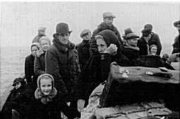 Escape from the German and Russian armies. 1944.