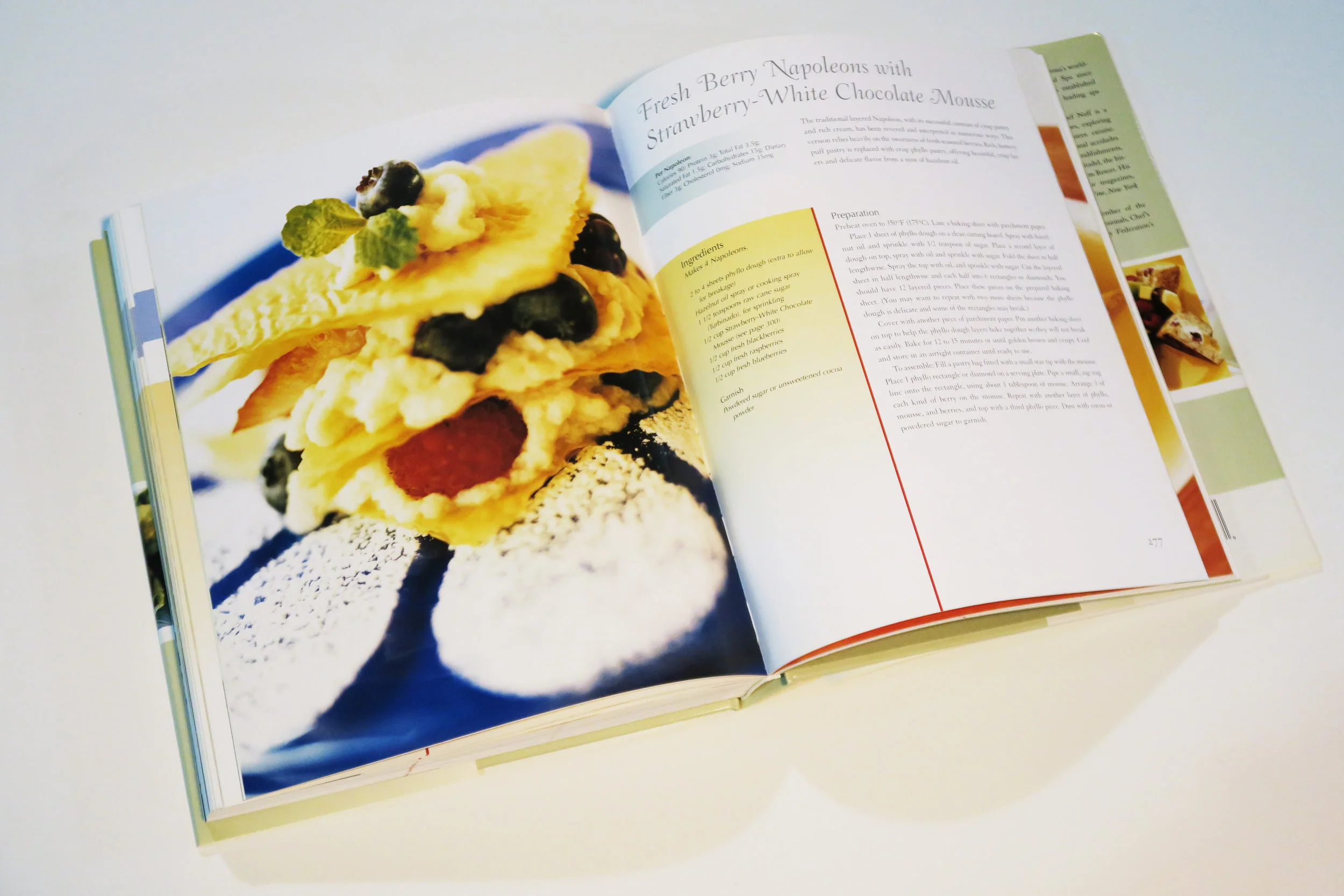  internal spread for conscious cuisine, every recipe included nutrition estimates an well and ingredients and instructions 