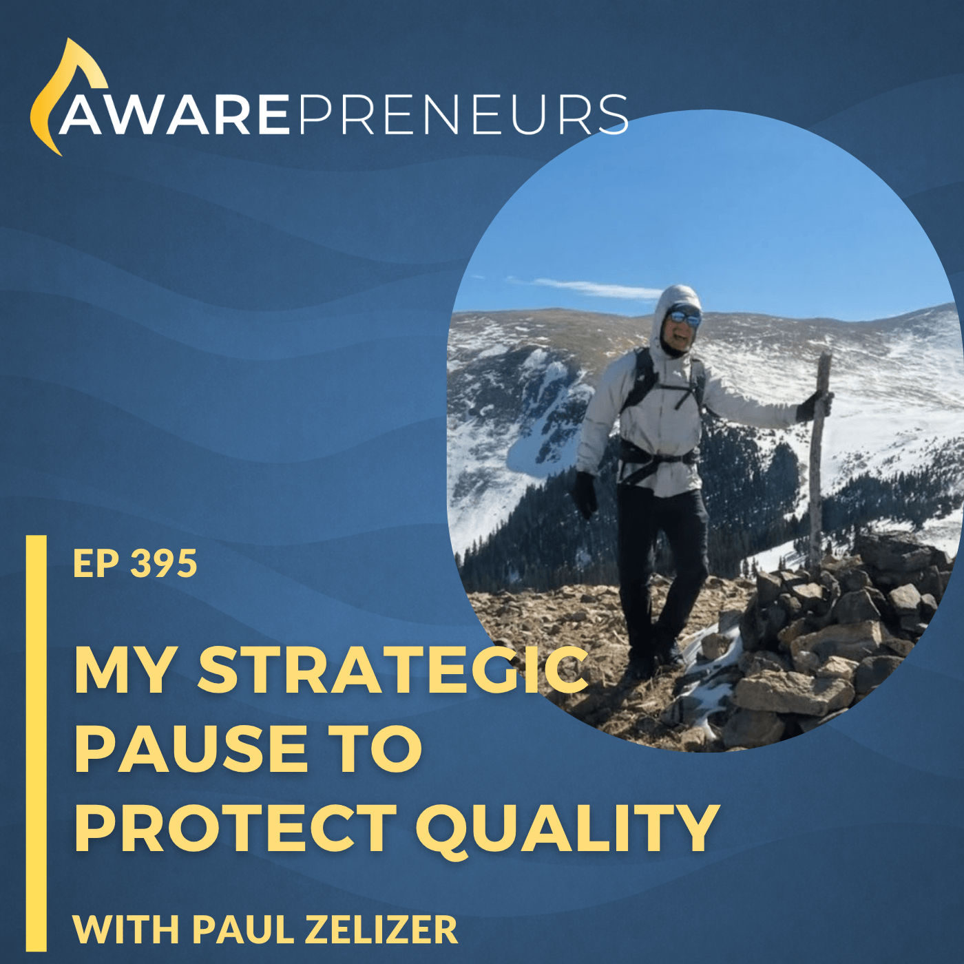 395 |  My Strategic Pause to Protect Quality with Paul Zelizer