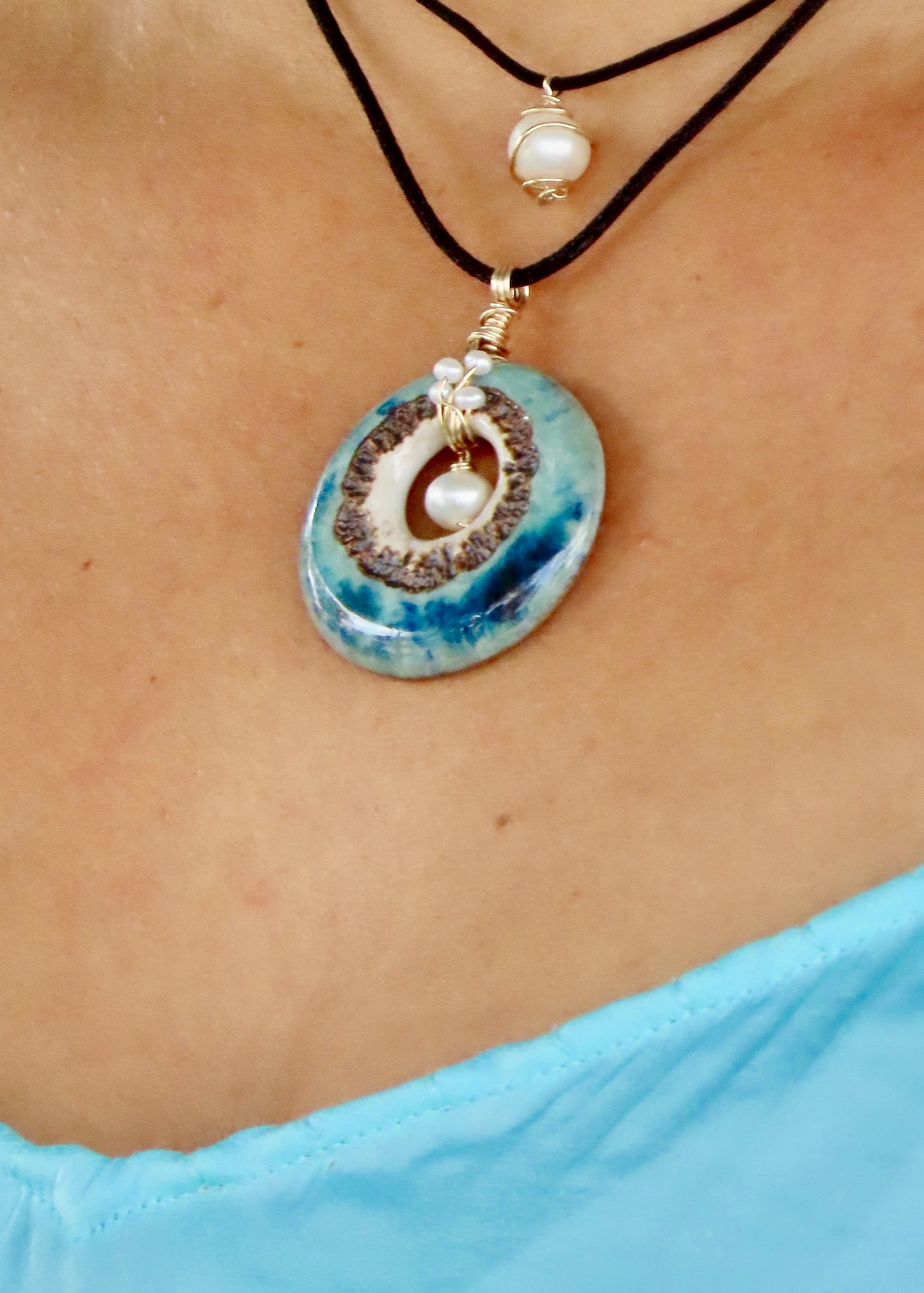 New one of a kind necklaces from Tortuga Arts