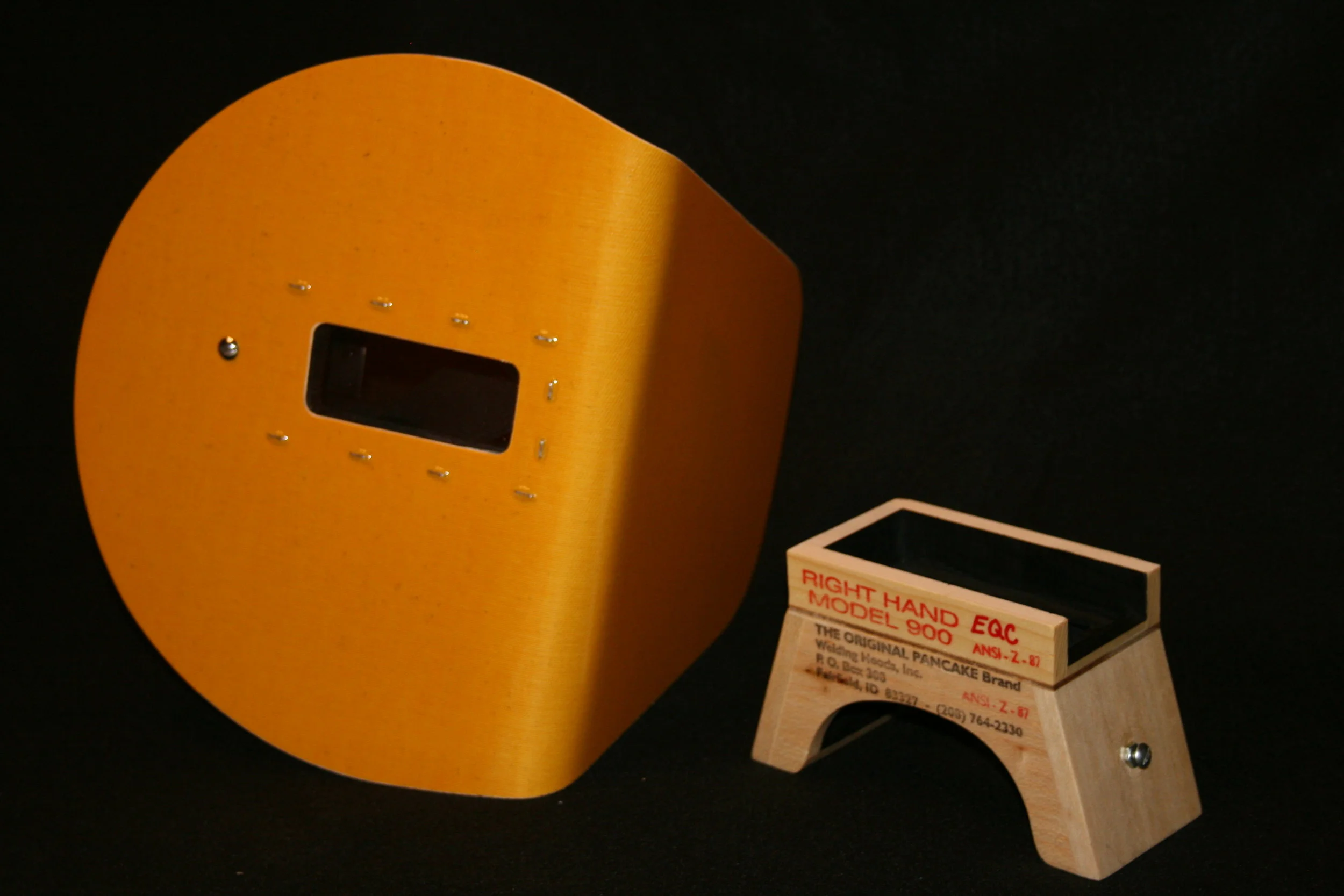 Model 900 Right Hand Hood Options — Original Pancake Brand Welding