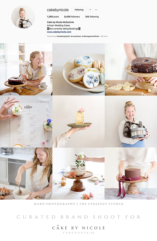 And Instagram feed possibilities AFTER a Brand Story Strategy Session.