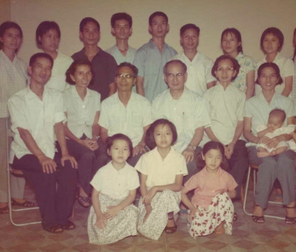 Uncle Eddie reunited with his family in Guangzhou, China after over 25 years of living apart. Photo courtesy of Cynthia Yee.