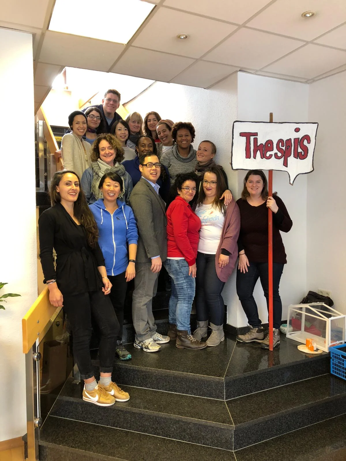 At “Thespis” in Bautzen, a theater workshop that engages with local German and refugee youth