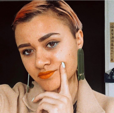 Photo: Artist and community activist Katytarika BartelTaken from their instagram @katytarika