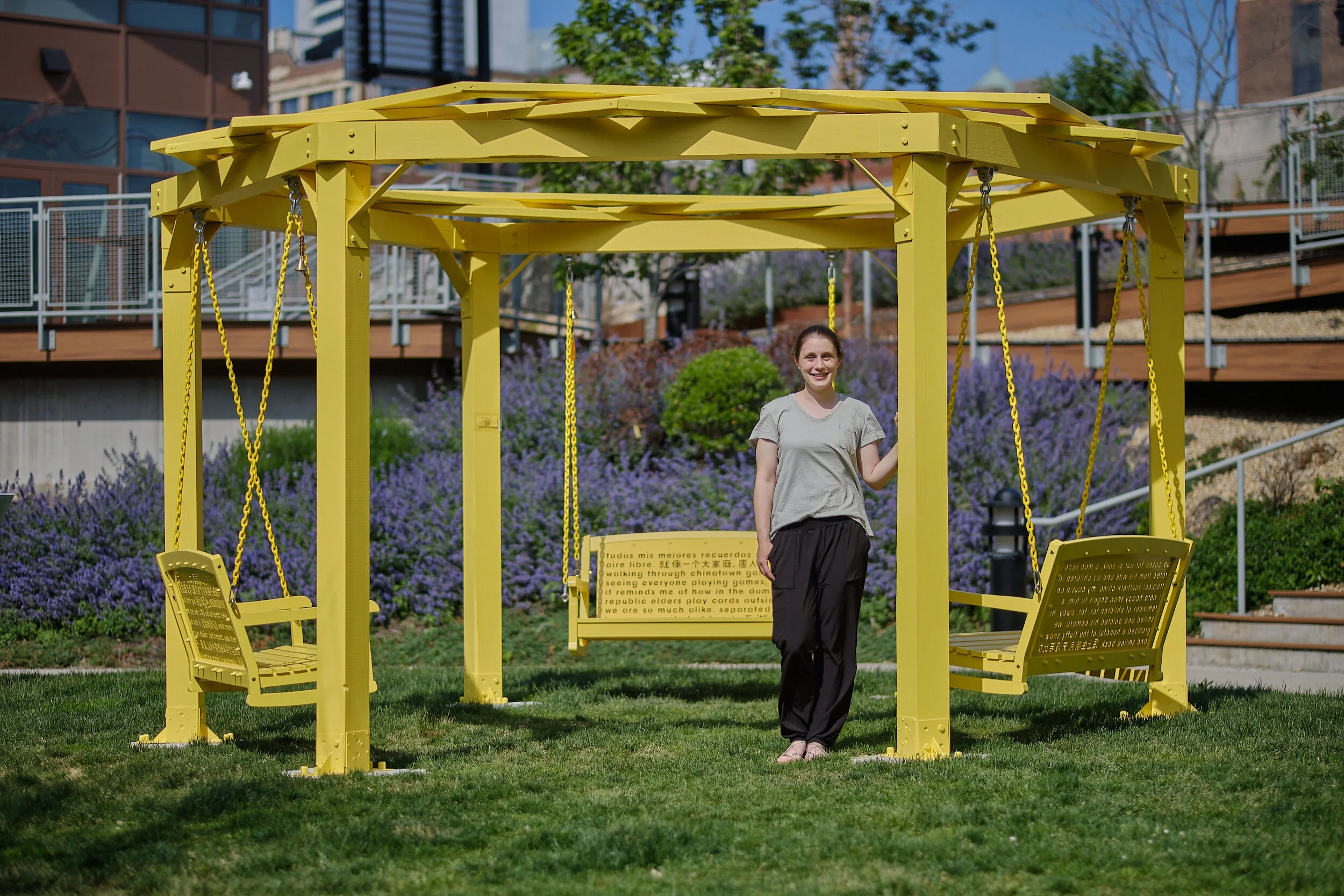 Gianna Stewart, creator of Hudson Street Stoop: Storytell and Sway