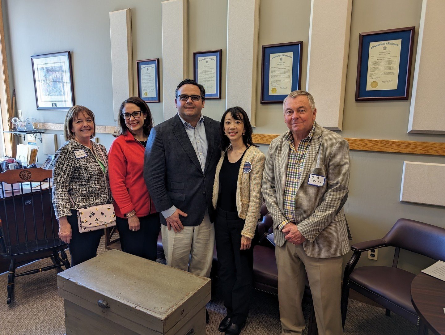🗣️ On Monday, ACDC participated in MACDC Lobby Day!⁠
⁠
🤝 We met with Senator Nick Collins (@nickcollinsma) along with South Boston NDC (@southbostonndc) and Inquilinos Boricuas En Acci&oacute;n (@ibaboston), and advocated for the passage of the Aff