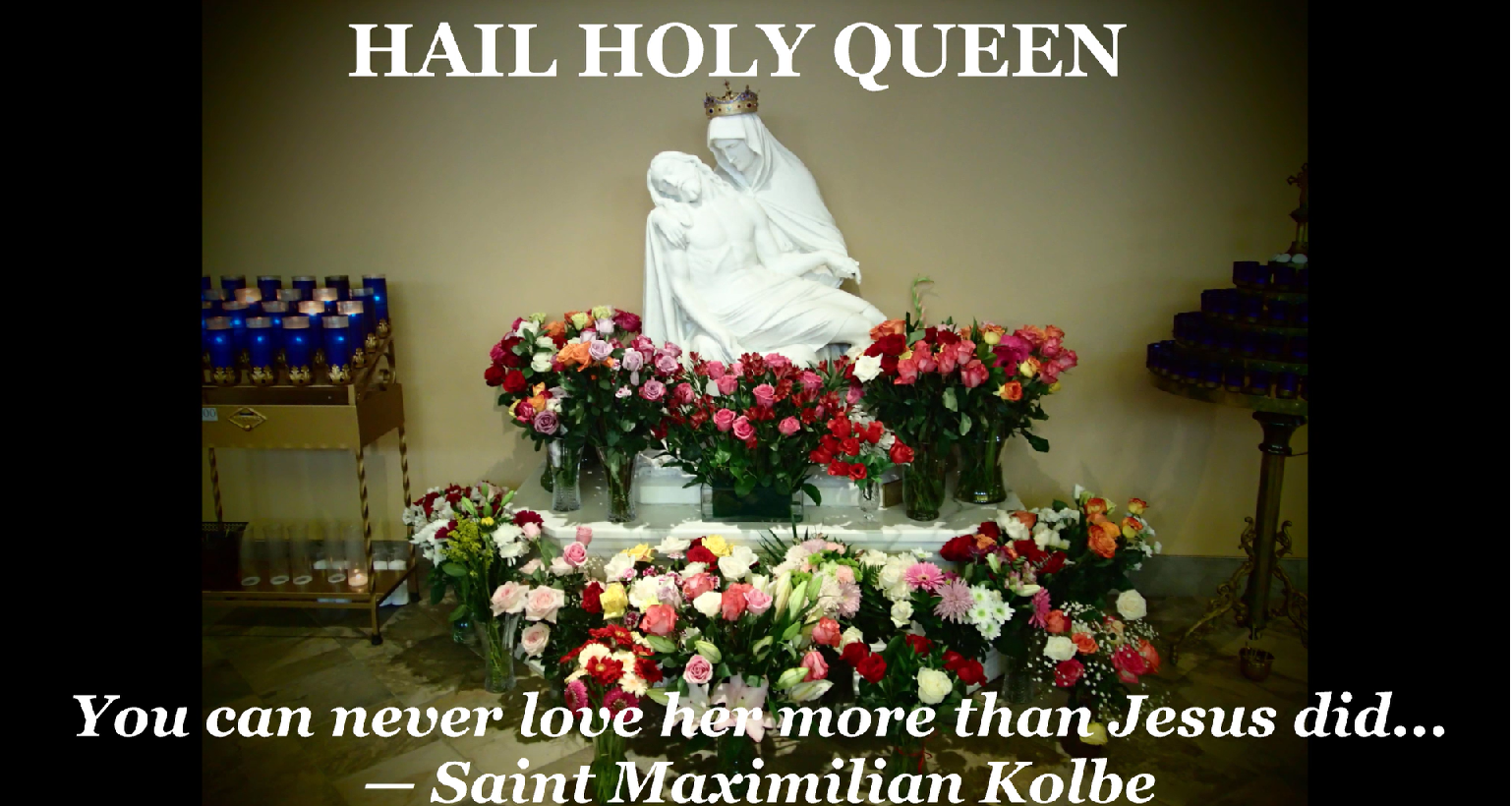 Crowning and First Holy Communions
