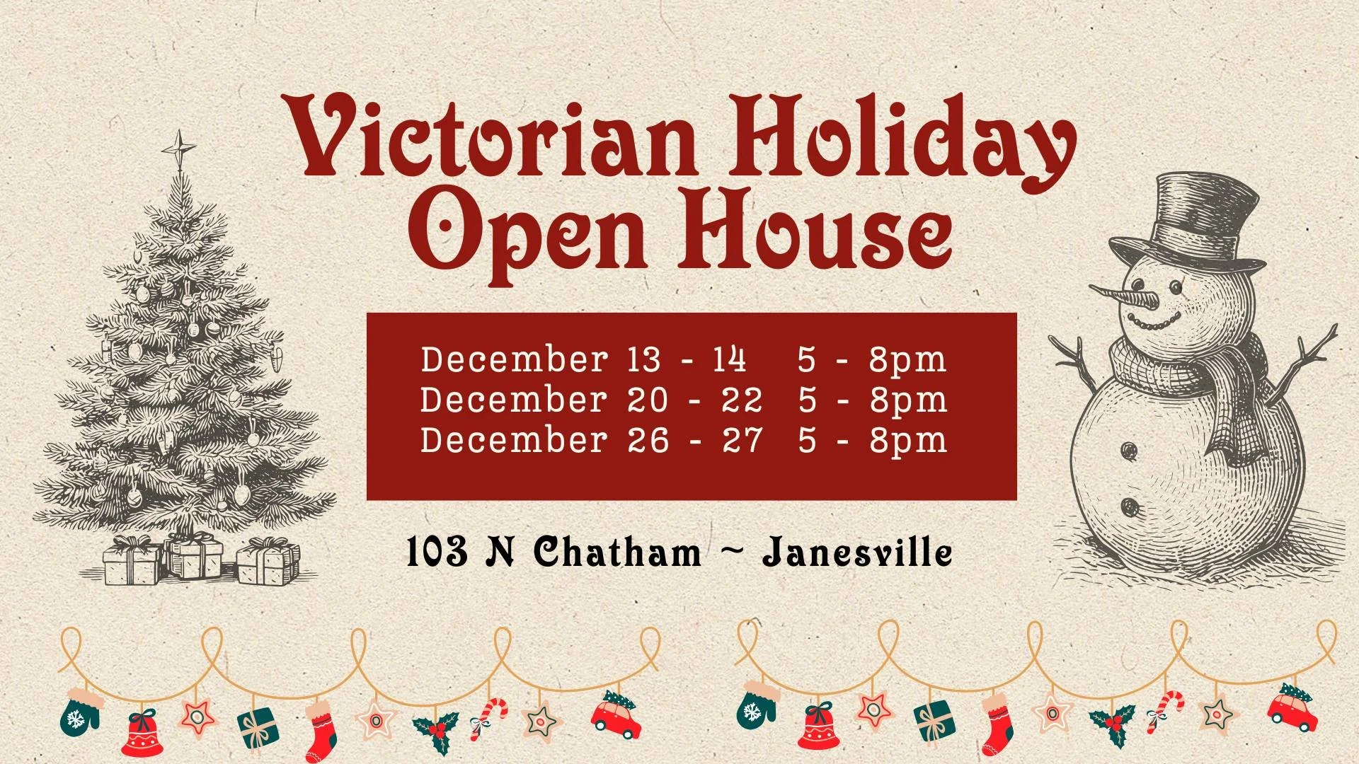 Victorian Holiday Open House