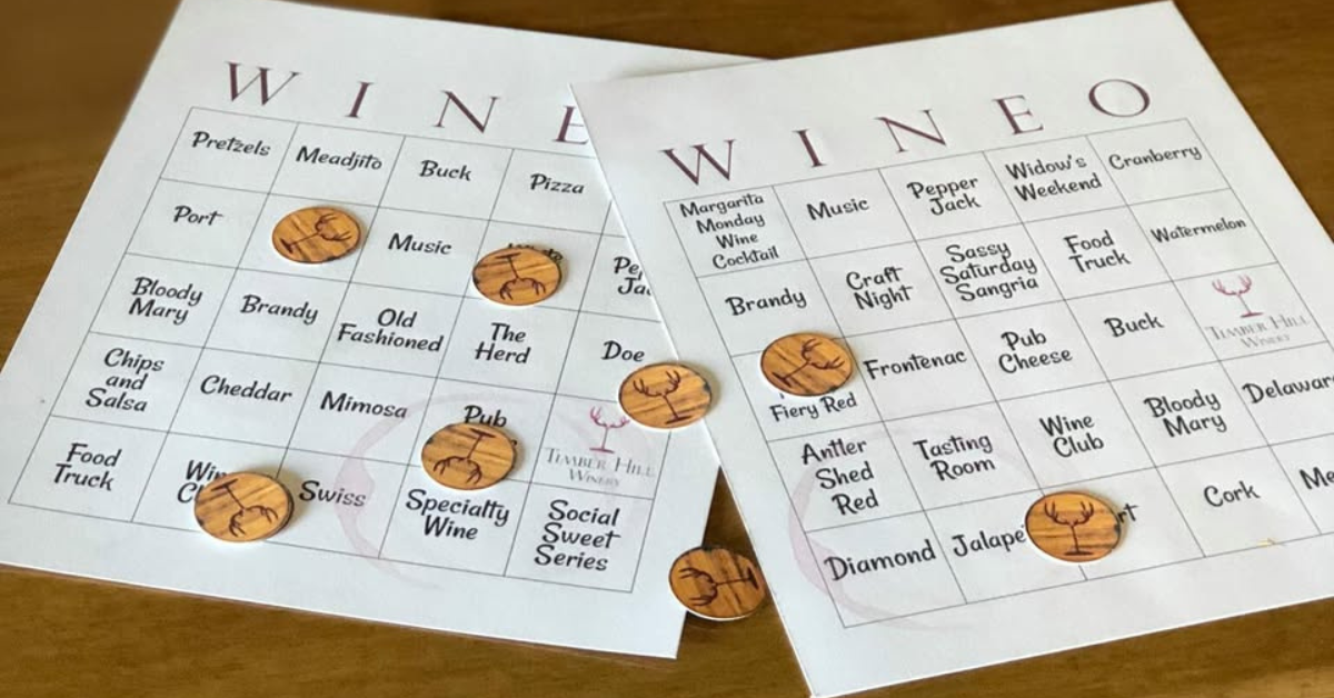 9/19, Wineo Bingo