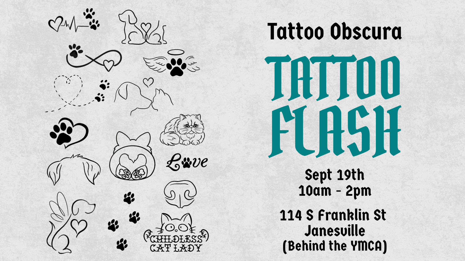 9/19, Tattoo Obscura Flash 