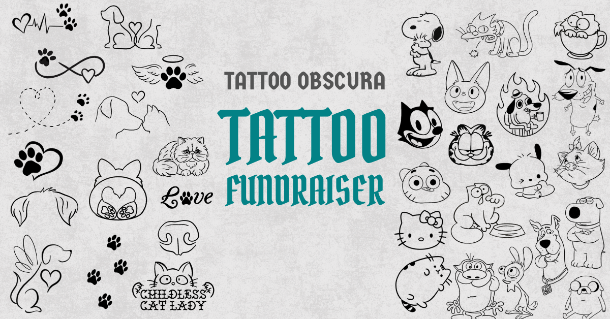 9/20-12/31, Tattoo Fundraiser