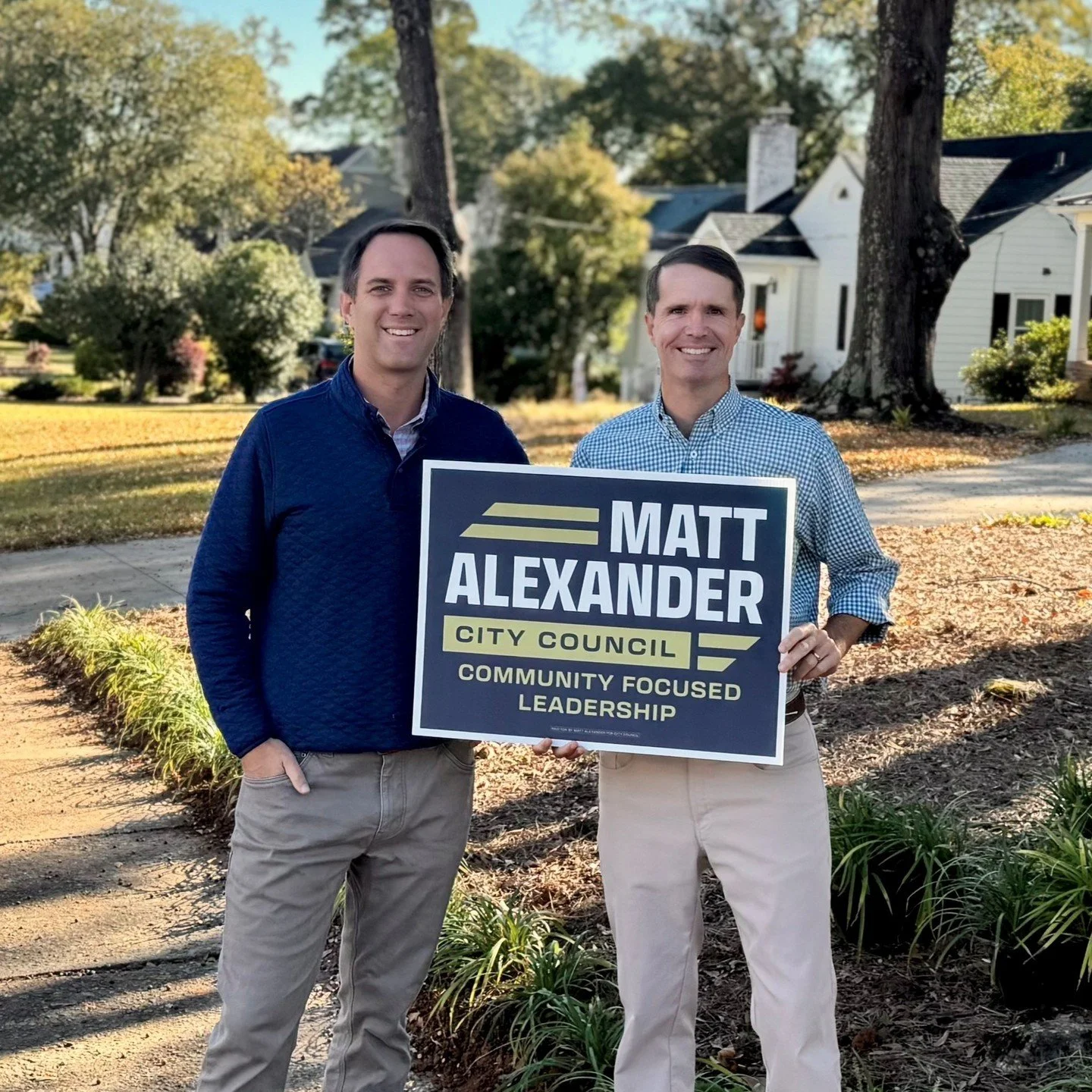 I'm pleased to endorse Matt Alexander for the at-large seat on Greenville City Council (@alexanderforgvl).

Matt is focused on what matters 𝘮𝘰𝘴𝘵 - keeping our community safe, protecting taxpayers, and preserving the quality of life that makes Gre