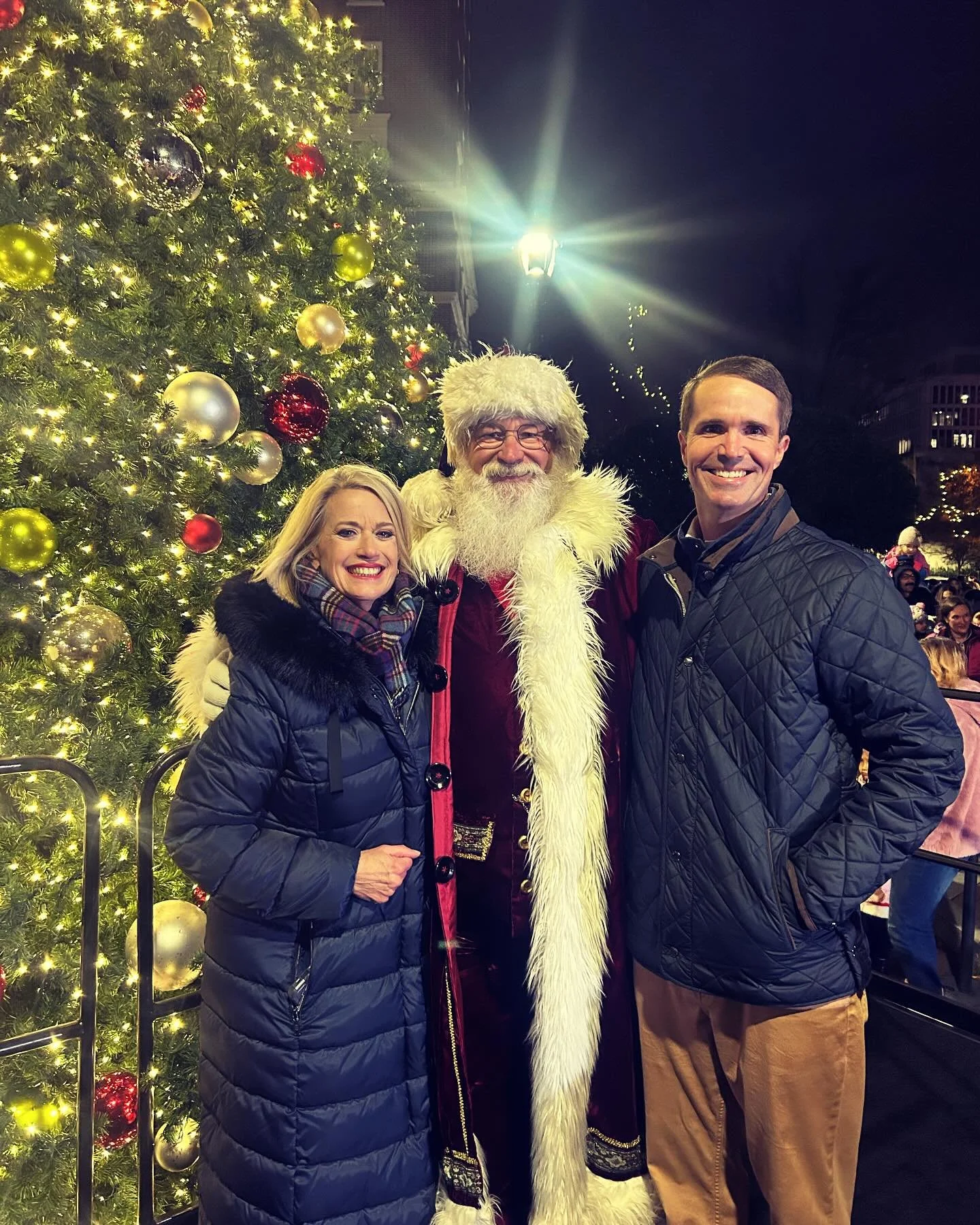 It&rsquo;s the most wonderful time of the year - in Greenville, SC!  Such fun to participate in tonight&rsquo;s Night of Lights Christmas tree lighting ceremony!