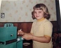 My Easy Bake Oven, circa 1970 (now you know where I get it from)