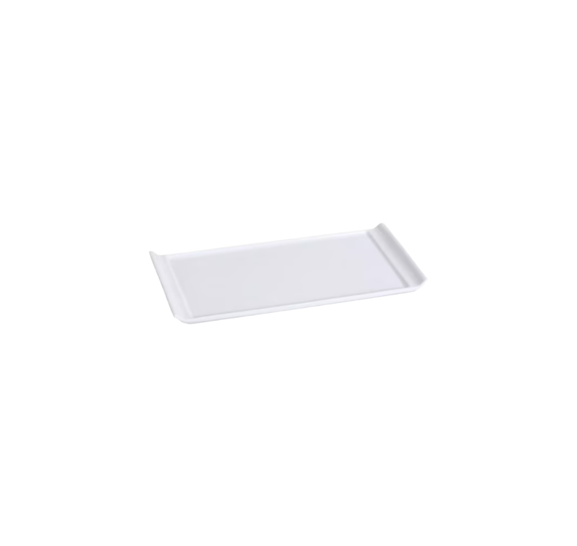White Ceramic Nouvelle Platter
