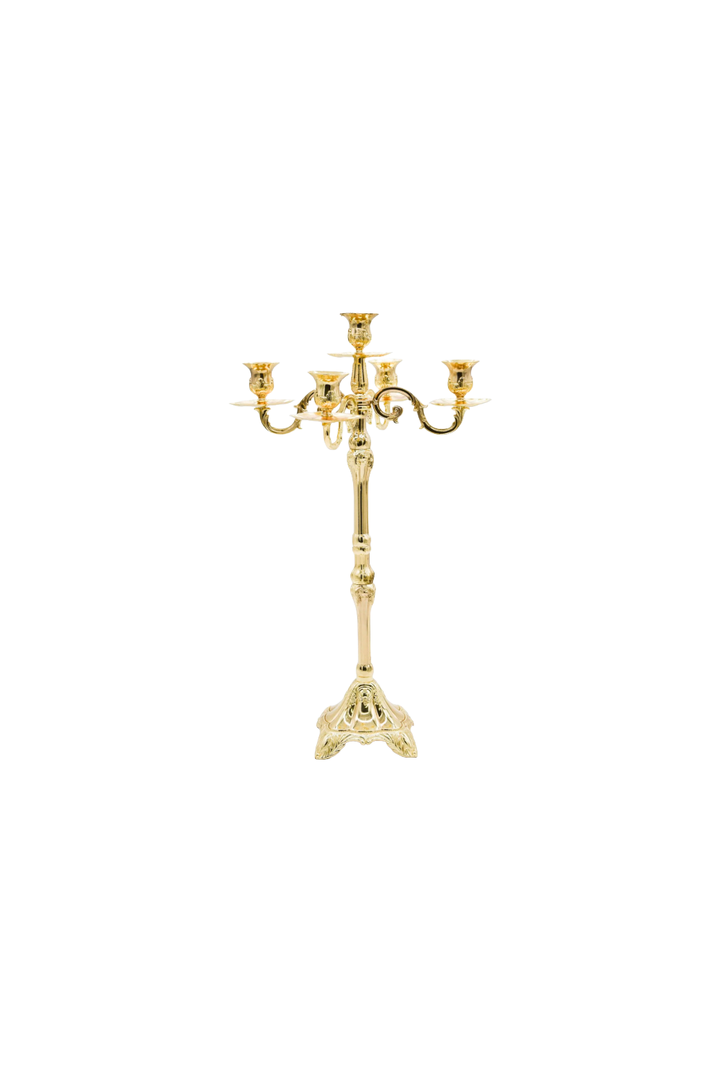 Gold Ornate Candelabra