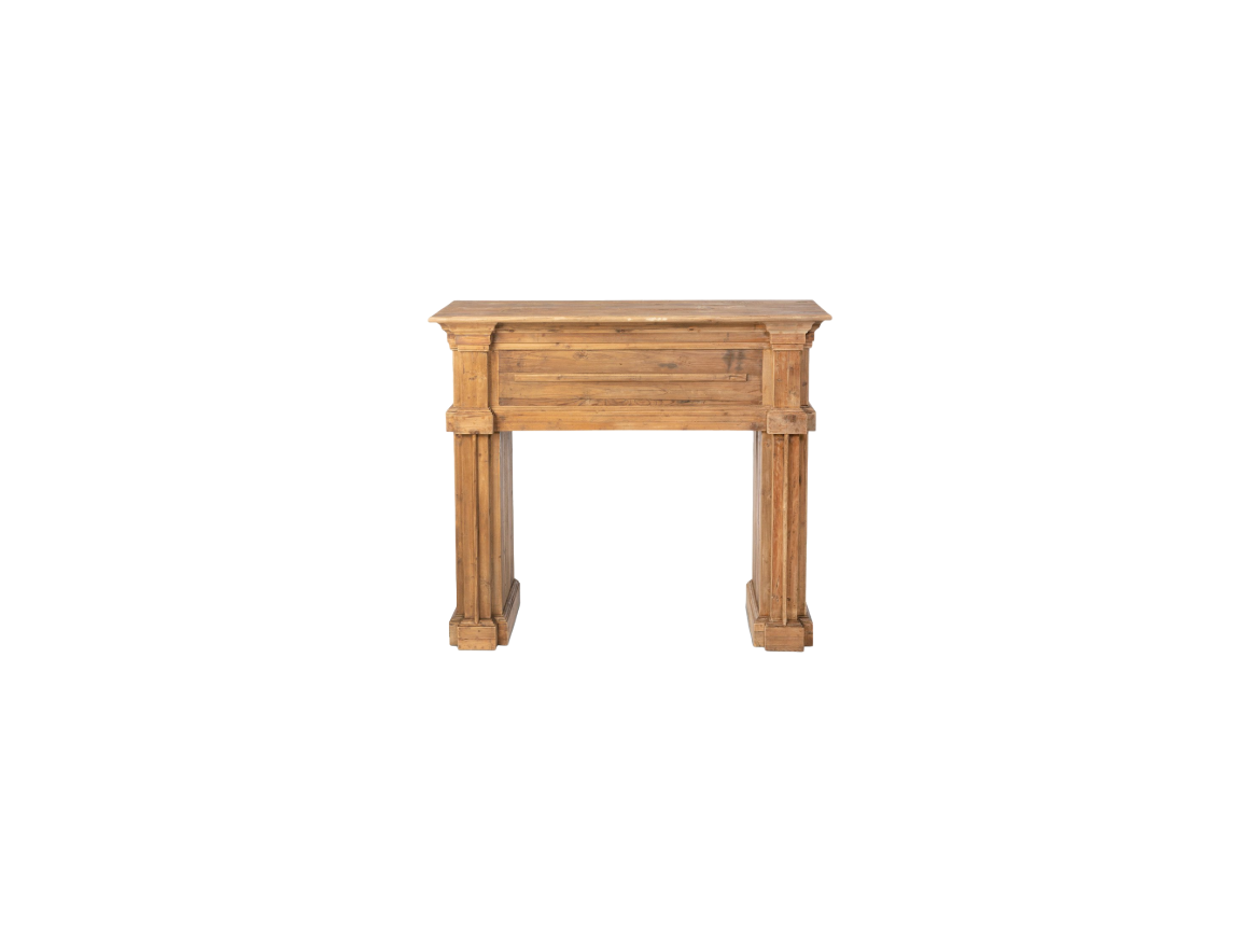 Reclaimed Wood Fireplace Mantel