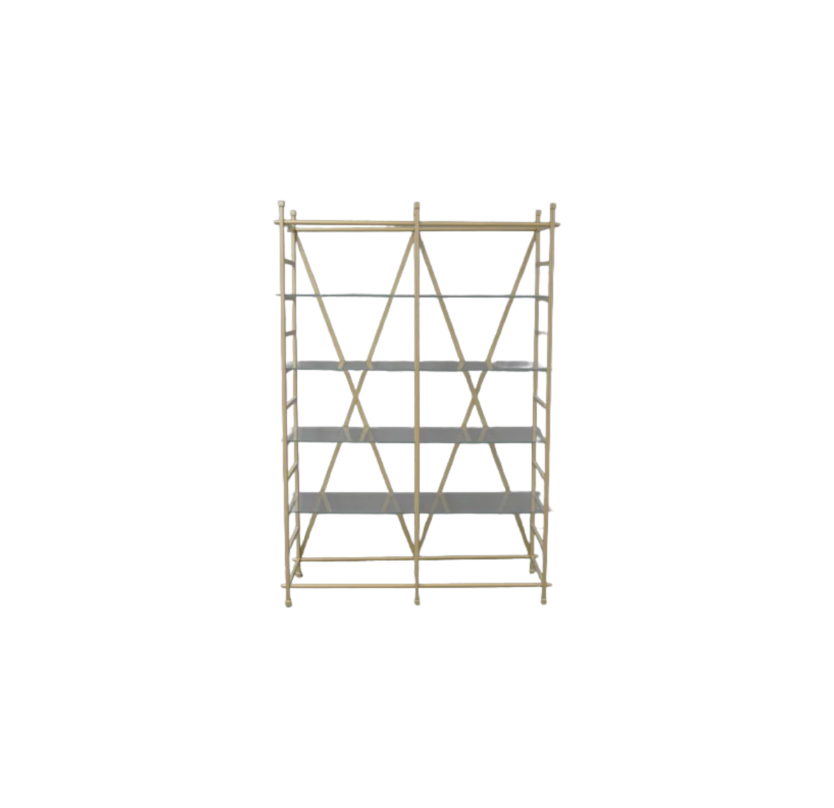 Gold and Glass Shelf