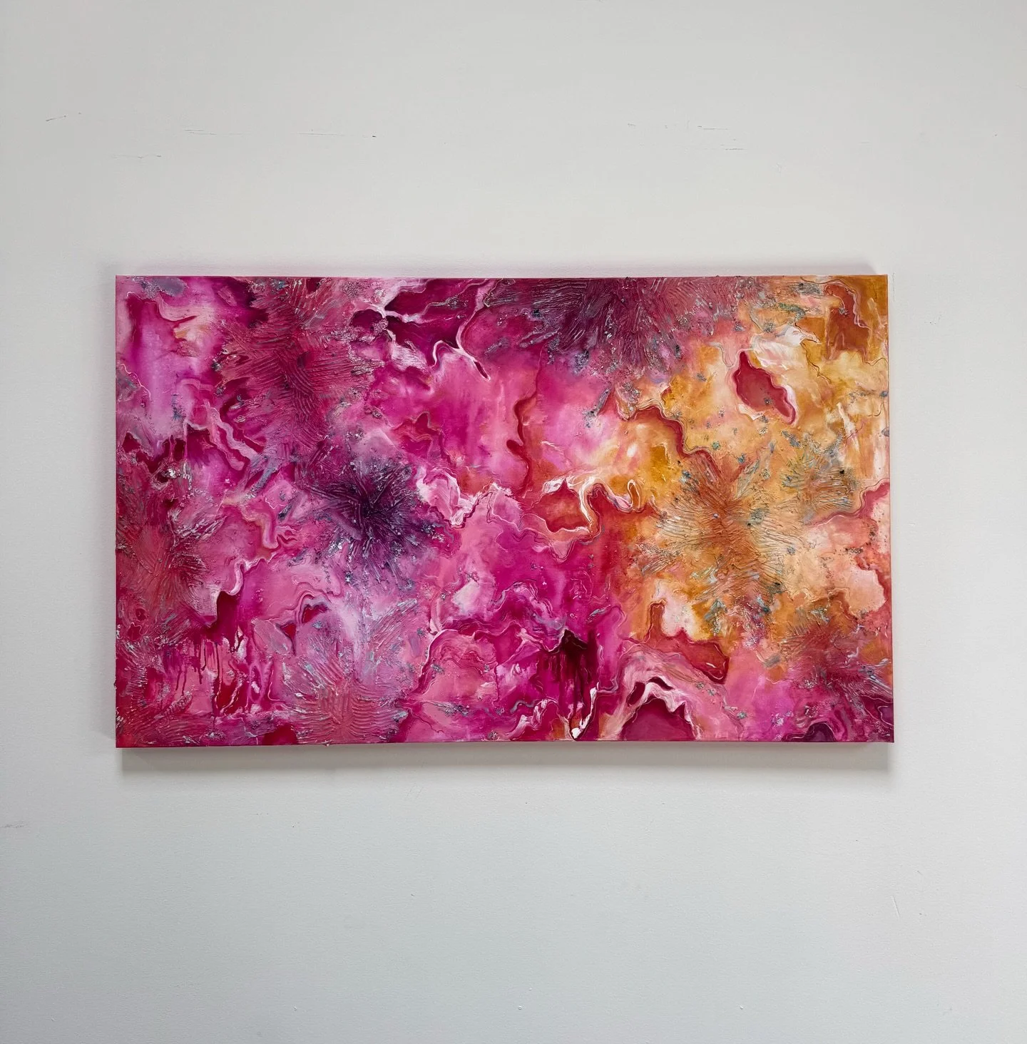 💕&rdquo;where are you&rdquo;
💕34x58 stretched canvas with acrylic paint, molding paste, joint compound, glass beads, rocks, + glass
.
.
.
.
.
.
#mixedmedia #columbusartist #614art #texture #textureart