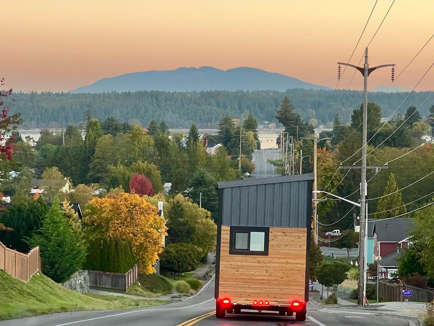 Big Freedom Tiny Home on the move. 😎