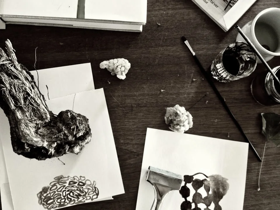 Studiestill og tuschstreger