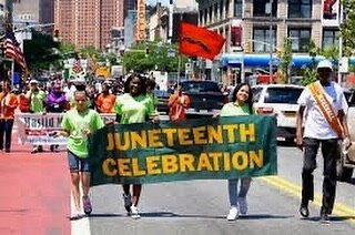 Created to celebrate the food, art and culture of Harlem, Harlem EatUp! would not have been possible without the rich history of the Black experience of our community. Thank you. Today, we celebrate #Juneteenth. (Image courtesy of the #NewYorkAmsterd