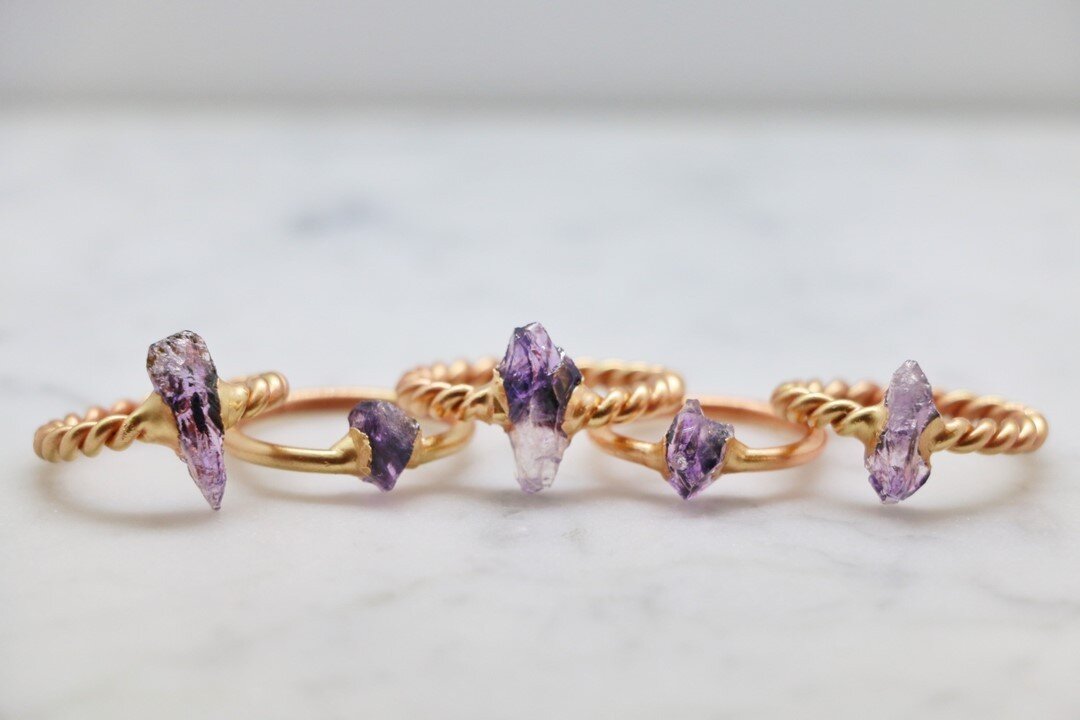 A little Amethyst to brighten up your day. If you also want it to brighten up your fingers than you should get one from the shop! Twisted band and straight band options available. ⠀⠀⠀⠀⠀⠀⠀⠀⠀
.⠀⠀⠀⠀⠀⠀⠀⠀⠀
.⠀⠀⠀⠀⠀⠀⠀⠀⠀
.⠀⠀⠀⠀⠀⠀⠀⠀⠀
.⠀⠀⠀⠀⠀⠀⠀⠀⠀
.⠀⠀⠀⠀⠀⠀⠀⠀⠀
.⠀⠀⠀⠀