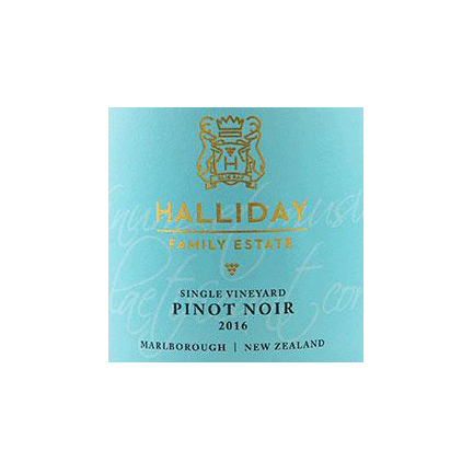 Halliday Estate Marlborough Pinot Noir 2017