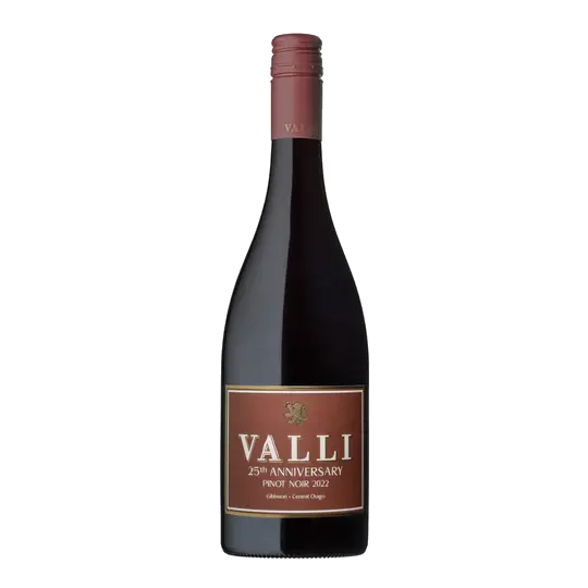 Valli Gibbston '25th Anniversary' Pinot Noir 2022