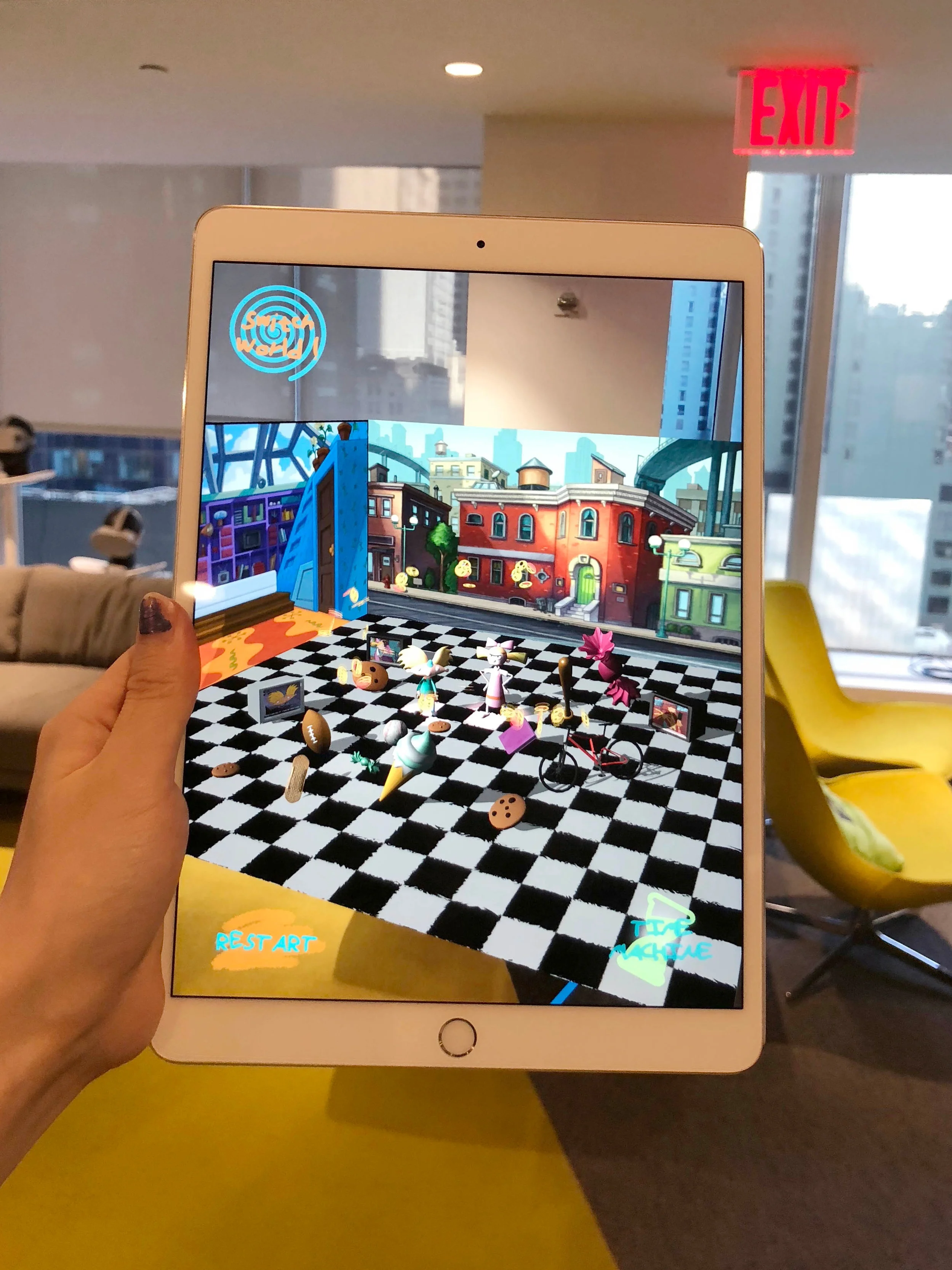DataSplat! in action: HeyArnold! AR World