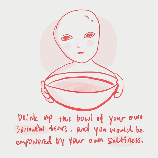 Nutritious ... #doodle #2020 #souldrool #drink #tears #saltiness